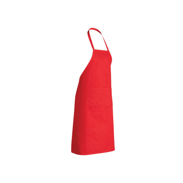 Impact AWARE? Recycled cotton apron 180gr - Red