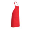 Impact AWARE? Recycled cotton apron 180gr - Red