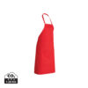 Impact AWARE? Recycled cotton apron 180gr - Red