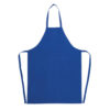 Impact AWARE? Recycled cotton apron 180gr - Royal Blue