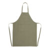 Impact AWARE? Recycled cotton apron 180gr - Green