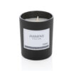 Ukiyo small scented candle in glass - Black