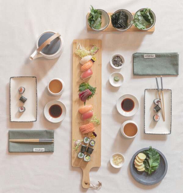 Ukiyo sushi dinner set for two - Home & Barware