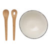 Ukiyo salad bowl with bamboo salad server - Home & Barware