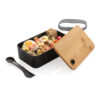 RCS RPP lunchbox with bamboo lid - Black