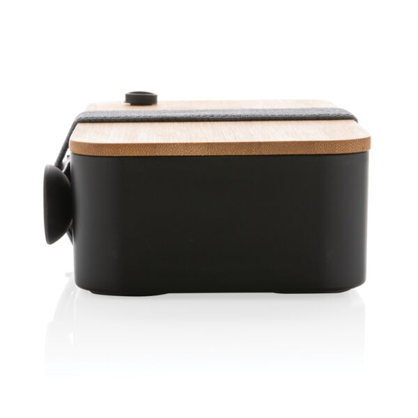 RCS RPP lunchbox with bamboo lid - Black