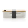 RCS RPP lunchbox with bamboo lid - White