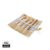 Reusable bamboo travel cutlery set - Home & Barware