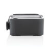 PP lunchbox with spork - Anthracite