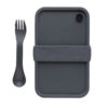 PP lunchbox with spork - Anthracite