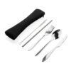 4 PCS stainless steel re-usable cutlery set - Home & Barware