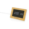 Utah RCS recycled plastic and bamboo LED clock - Technology