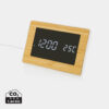 Utah RCS recycled plastic and bamboo LED clock - Technology