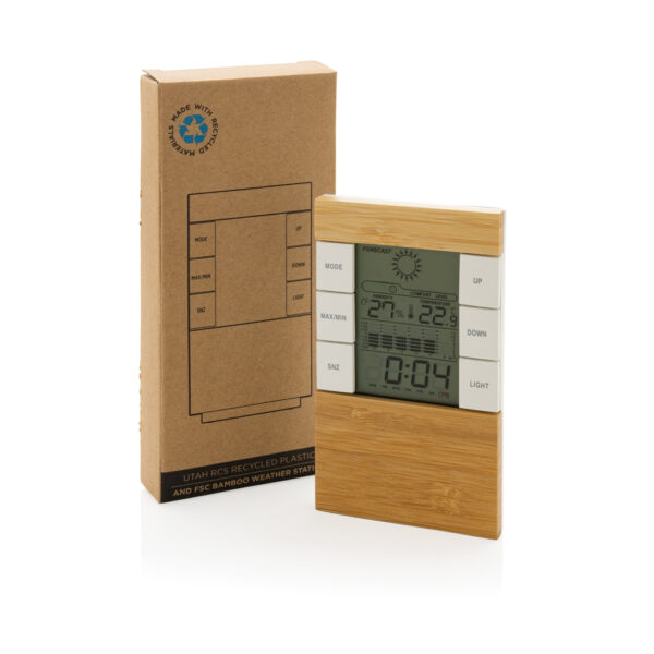 Utah RCS rplastic and bamboo weather station - Technology