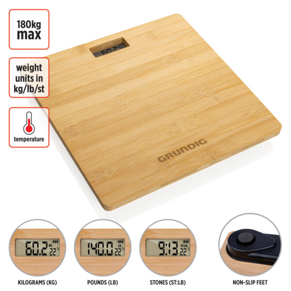 Grundig Bamboo Digital Body Scale - Technology