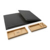 Impact AWARE RPET Foldable desk organizer with laptop stand - Accessories