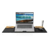 Impact AWARE RPET Foldable desk organizer with laptop stand - Accessories