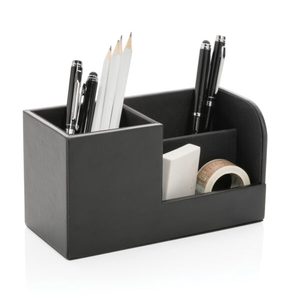 Swiss Peak RCS recycled PU Desk organiser - Accessories