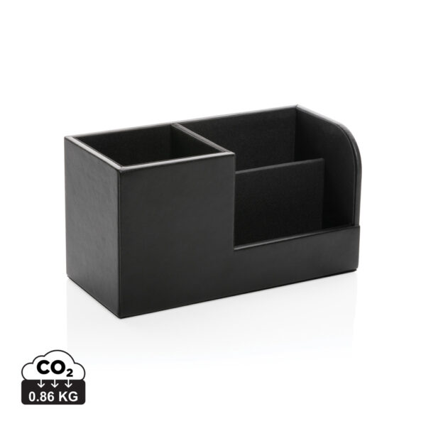 Swiss Peak RCS recycled PU Desk organiser - Accessories