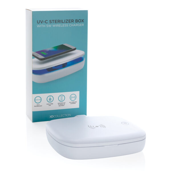 UV-C steriliser box with 5W wireless charger - Accessories