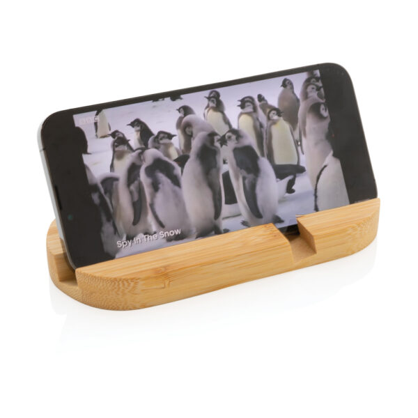 Bamboo tablet and phone holder - Accessories