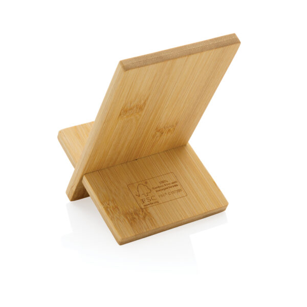 Bamboo phone stand in kraft box - Accessories