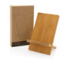 Bamboo phone stand in kraft box - Accessories