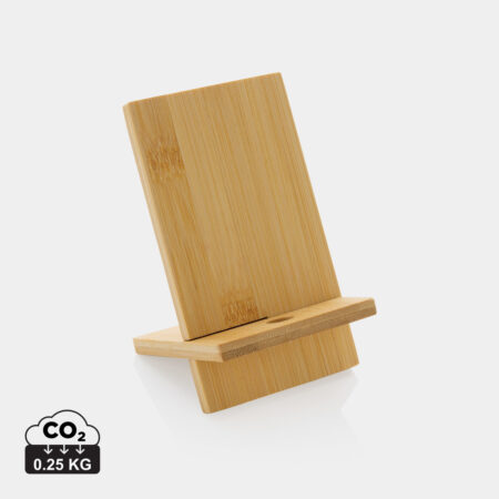 Bamboo phone stand in kraft box - Accessories