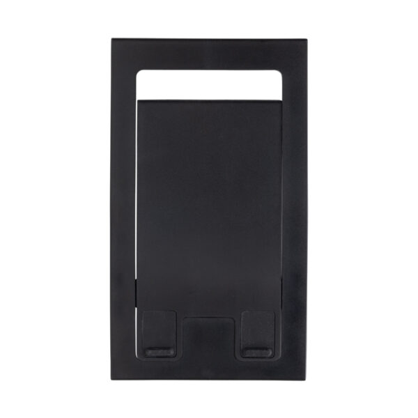 SnapStand RCS recycled plastic foldable phone stand - Black