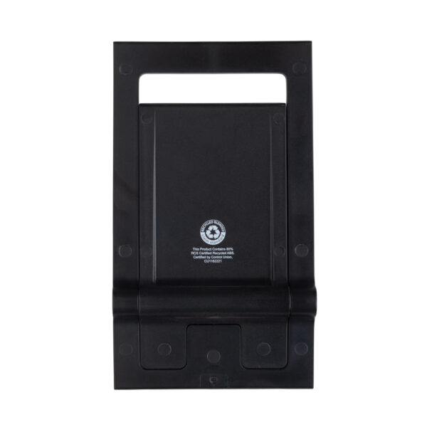 SnapStand RCS recycled plastic foldable phone stand - Black