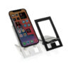 SnapStand RCS recycled plastic foldable phone stand - Black