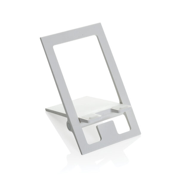 SnapStand RCS recycled plastic foldable phone stand - White