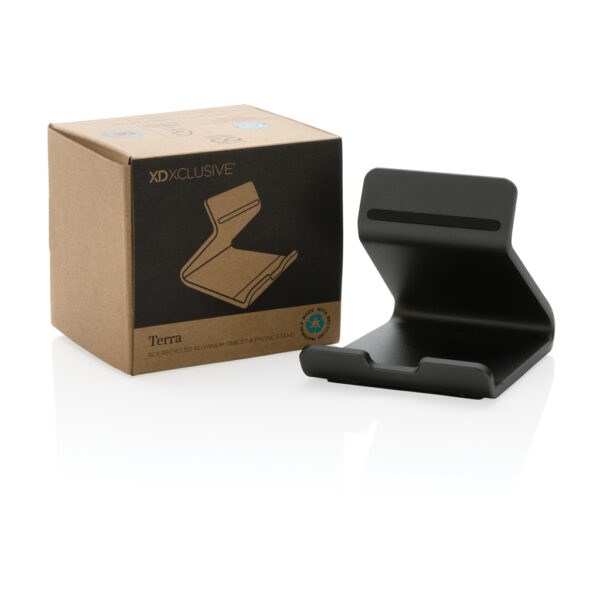 Terra RCS recycled aluminium tablet & phone stand - Accessories