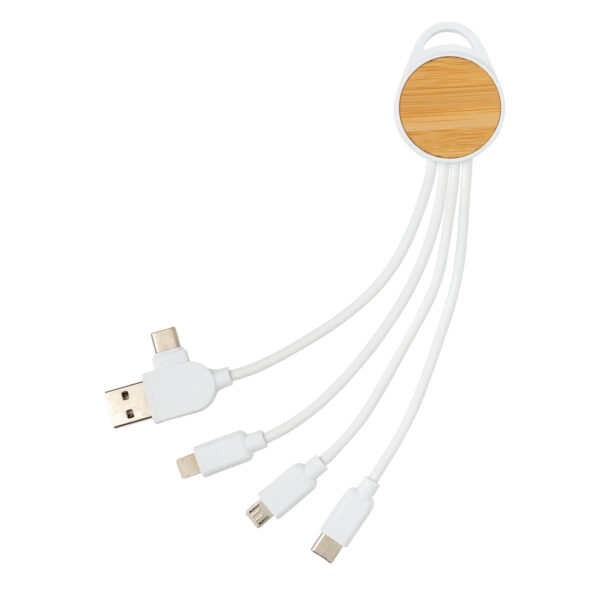 RCS recycled plastic Ontario 6-in-1 round cable - Chargers & Powerbanks