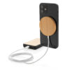 10W bamboo magnetic wireless charger - Chargers & Powerbanks