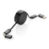 Terra RCS recycled aluminium retractable 6 in 1 cable - Chargers & Powerbanks