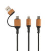 Ohio RCS certified recycled plastic 6-in-1 cable - Chargers & Powerbanks