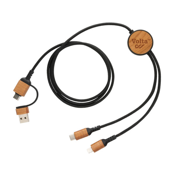 Ohio RCS certified recycled plastic 6-in-1 cable - Chargers & Powerbanks