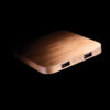 Bamboo 5W wireless charger with USB - Chargers & Powerbanks