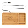 Bamboo desk organiser 10W wireless charger - Chargers & Powerbanks