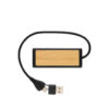 Link RCS recycled plastic and bamboo dual Input USB hub - Chargers & Powerbanks