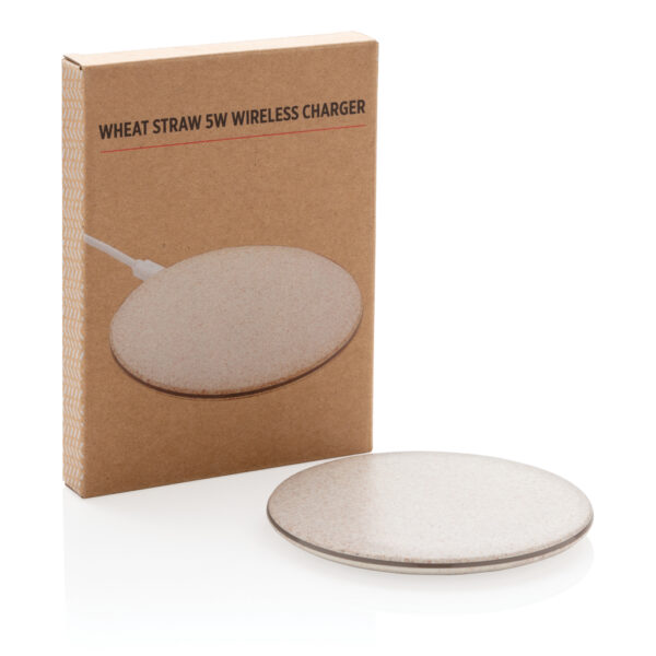 5W Wheat straw wireless charger - Chargers & Powerbanks