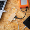 Bamboo hub with Type-C - Chargers & Powerbanks