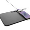 Swiss peak RCS recycled PU 15W 3 in 1 charging mousepad - Chargers & Powerbanks