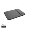 Swiss peak RCS recycled PU 15W 3 in 1 charging mousepad - Chargers & Powerbanks