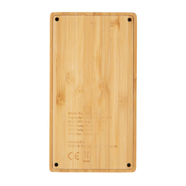 Bamboo 4.000 mAh wireless 5W Powerbank - Chargers & Powerbanks