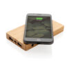 Bamboo 4.000 mAh wireless 5W Powerbank - Chargers & Powerbanks