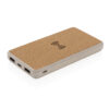 Cork and Wheat Straw 8.000 mAh 5W wireless powerbank - Chargers & Powerbanks