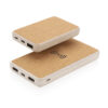 Cork and Wheat Straw 8.000 mAh 5W wireless powerbank - Chargers & Powerbanks