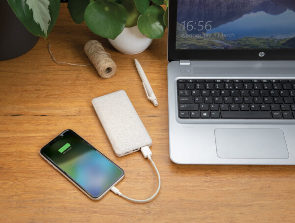 10.000 mah wheat straw powerbank - Chargers & Powerbanks